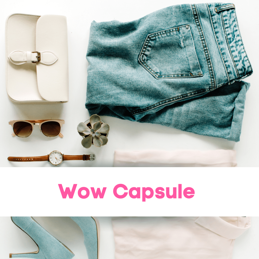 capsule wardrobe - wow che look