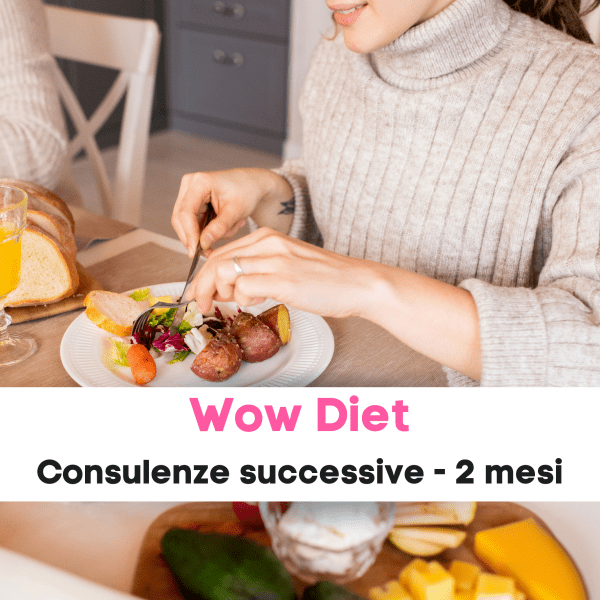 nutrizione olistica - consulenze successive 2 mesi